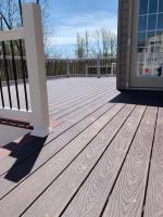 New spacious deck